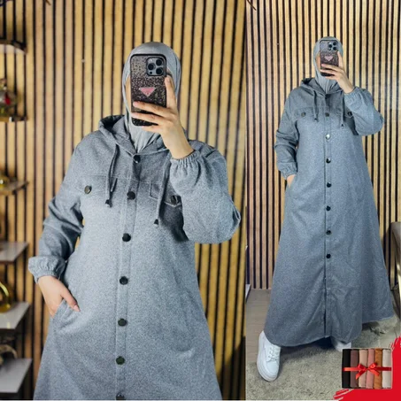 جلابة شتوية 2026 ☃️  أنيقة + دفئ