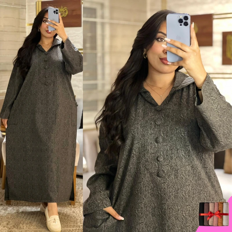 جلابة شتوية 2026 ☃️  أنيقة + دفئ