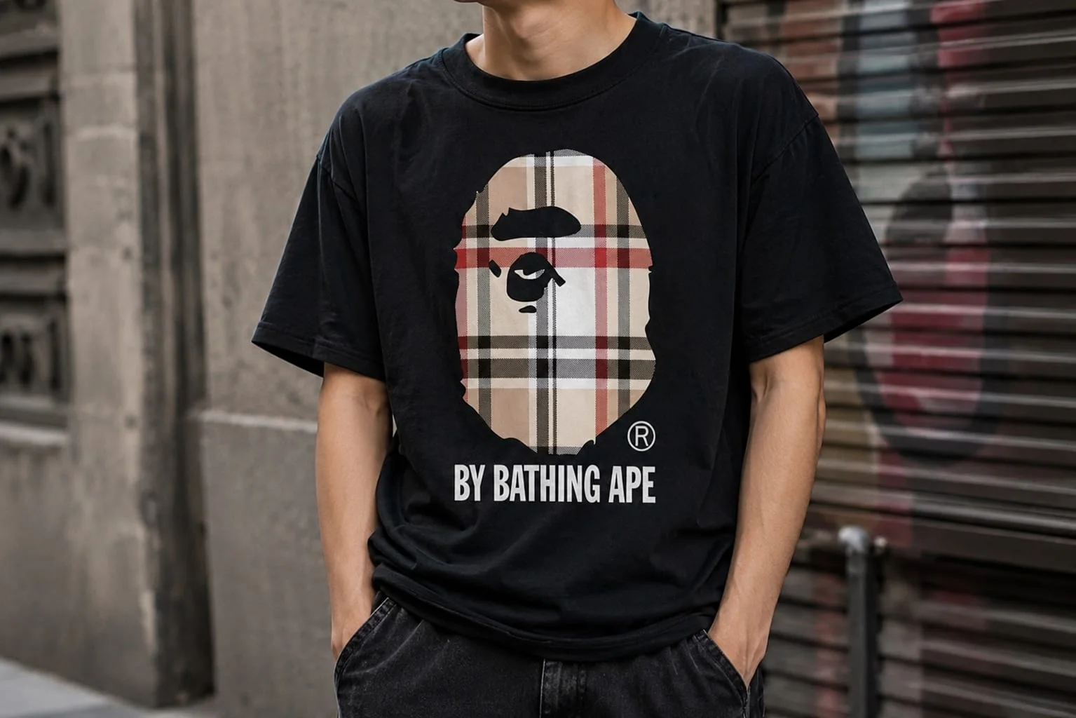ABC CAMO BY BATHING APE BURBERRY