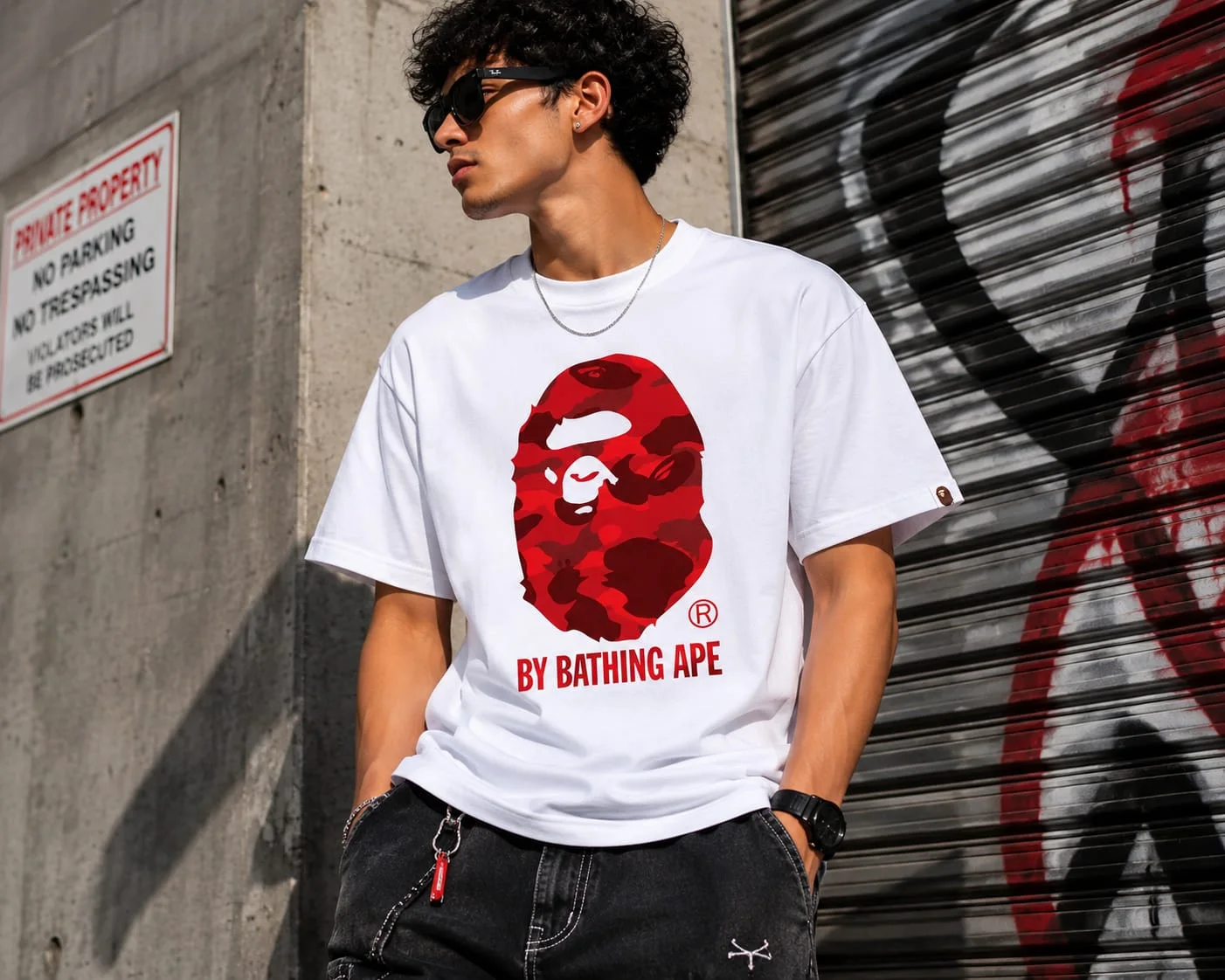 ABC CAMO BY BATHING APE RED