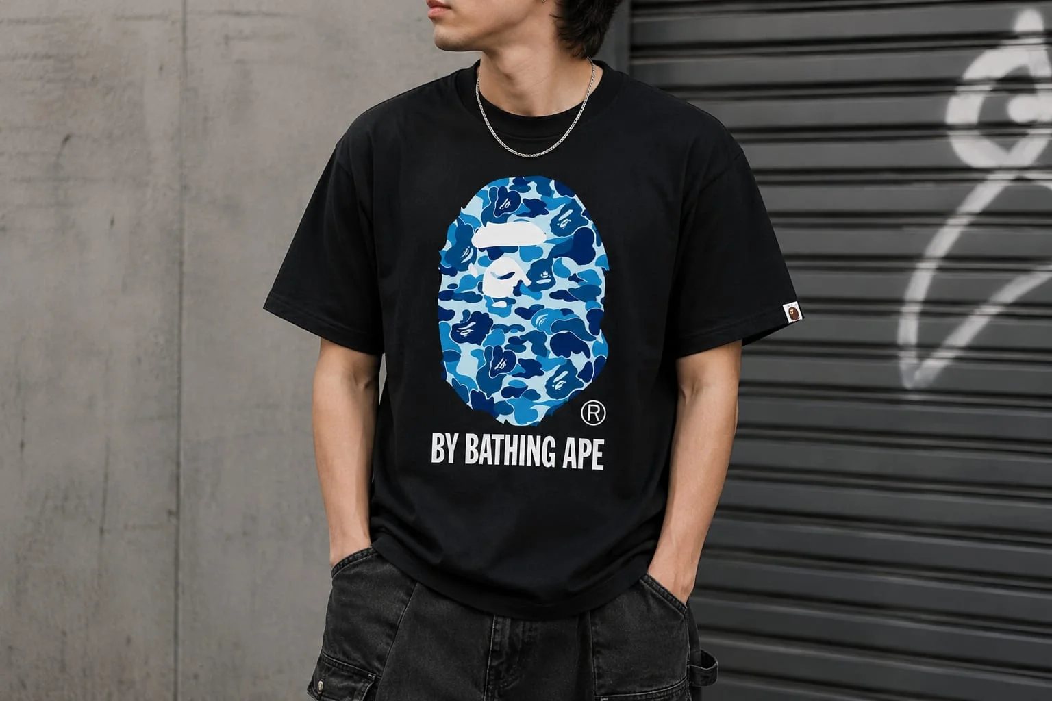 ABC CAMO BY BATHING APE BLUE