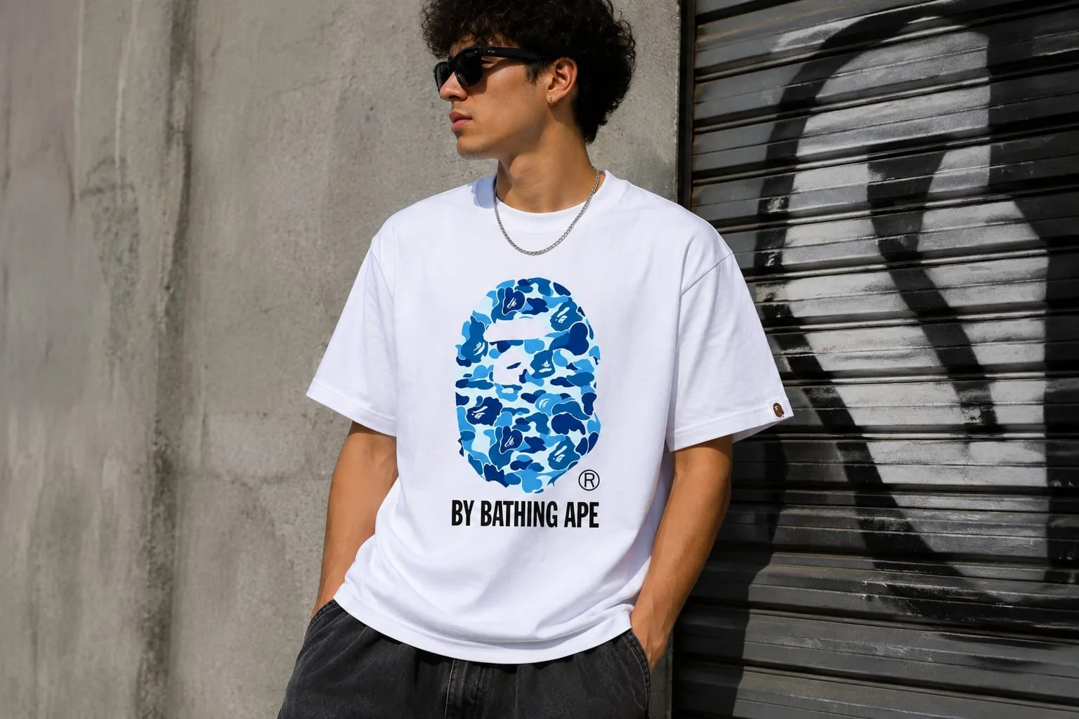 ABC CAMO BY BATHING APE BLUE