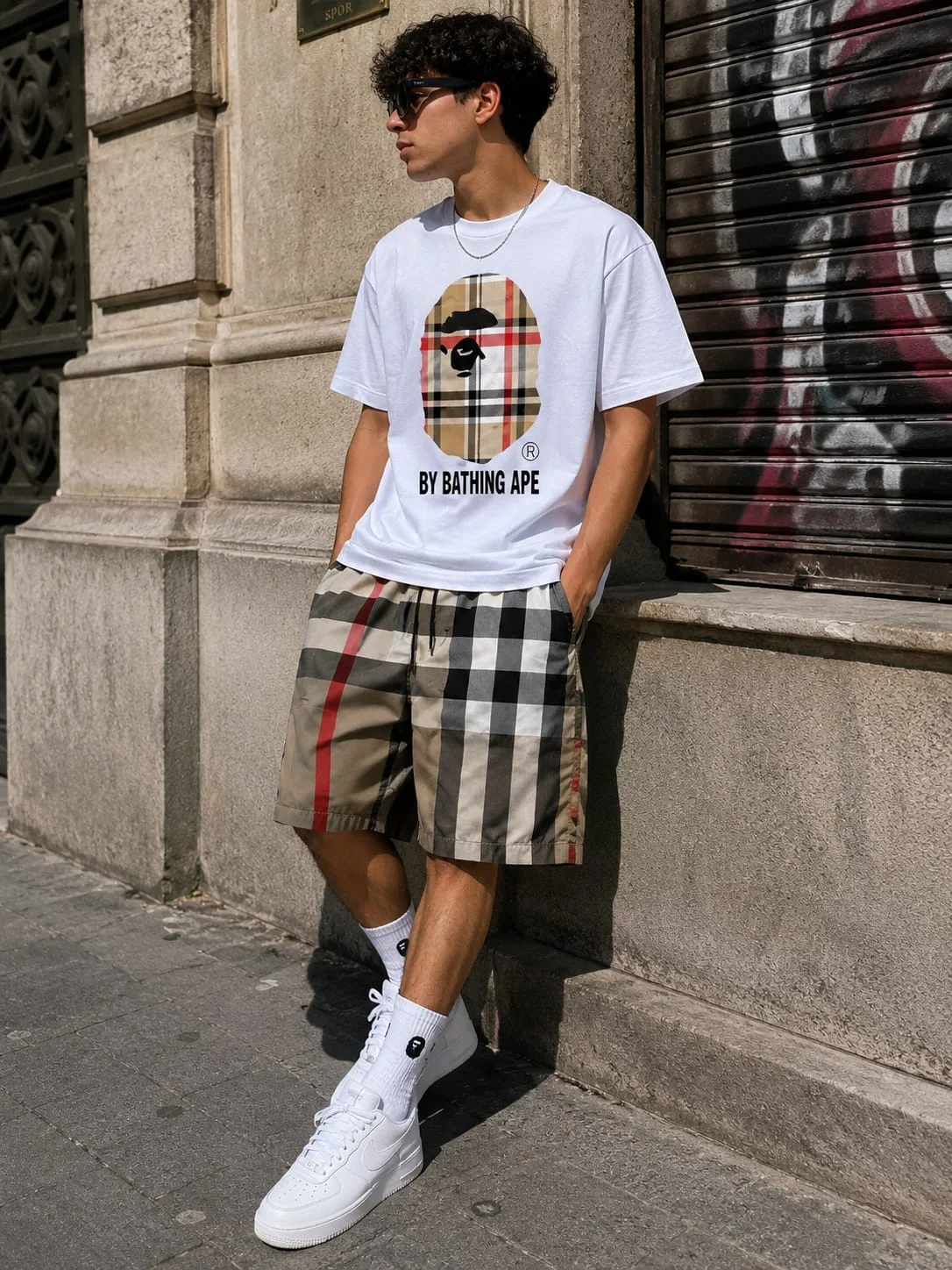 ABC CAMO BY BATHING APE BURBERRY