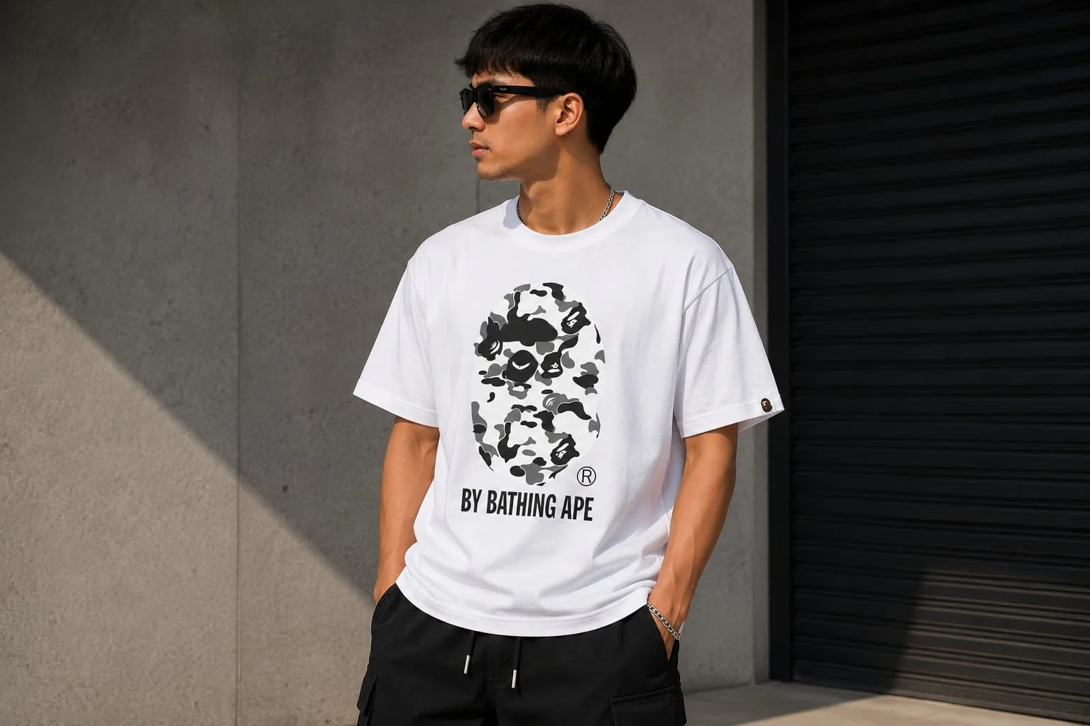 ABC CAMO BY BATHING APE GREY