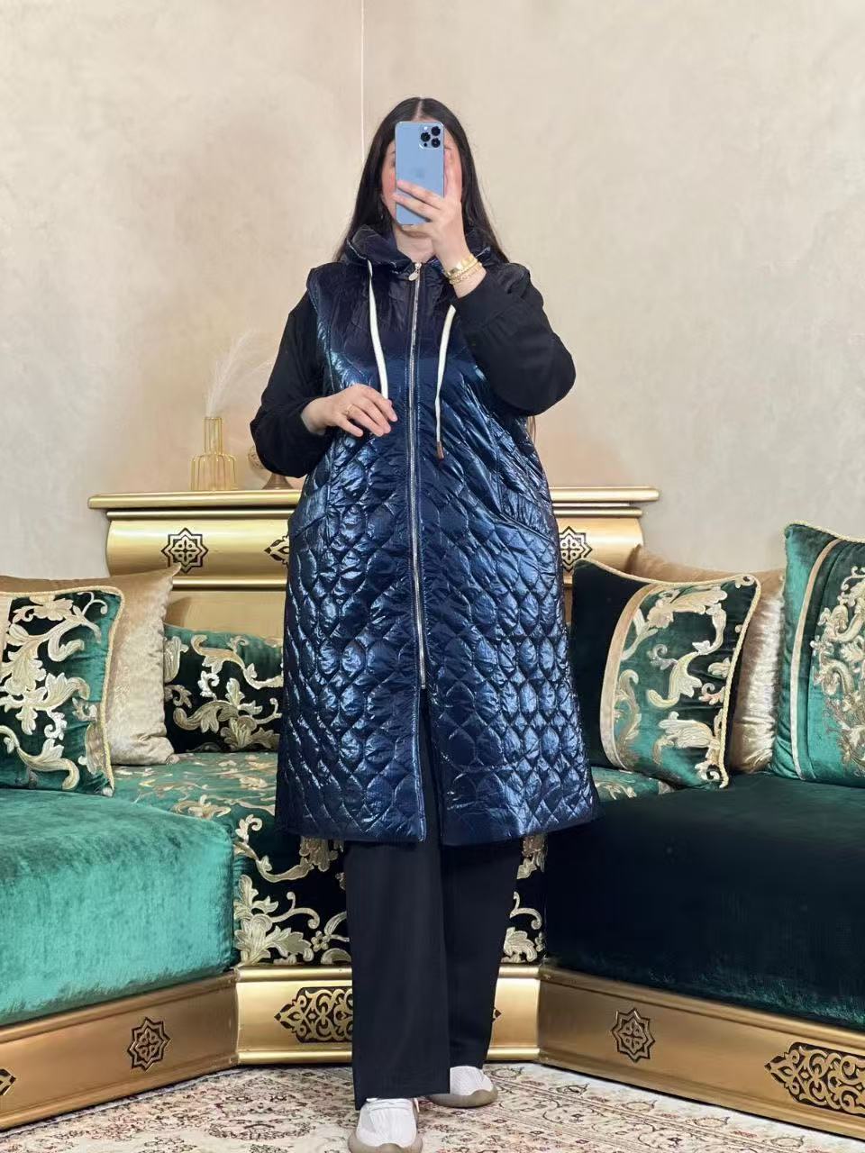 🌸جيلي طويل مبطن وأنيق🌸