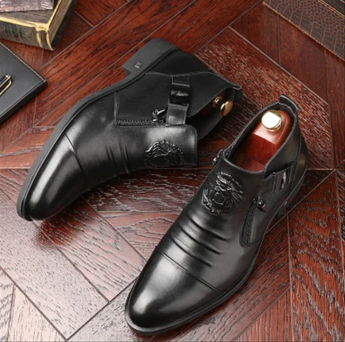 Bottines Classe Homme – Conception Premium