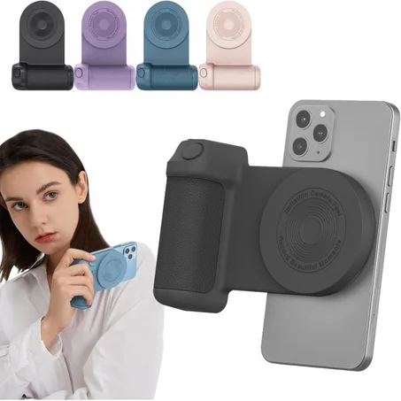 Support magnétique pour sangle d'appareil photo Bluetooth