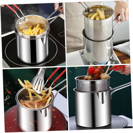 Poêle à frire en acier inoxydable