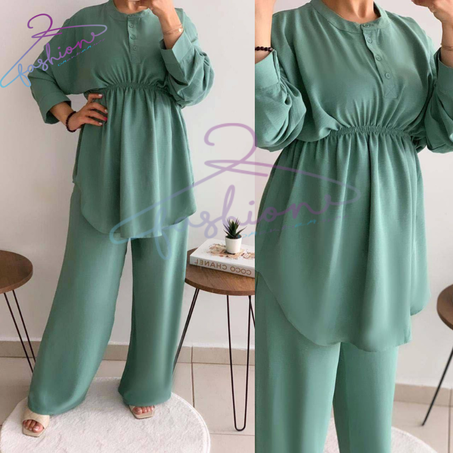 طقم  تركي مكون من قطعتين