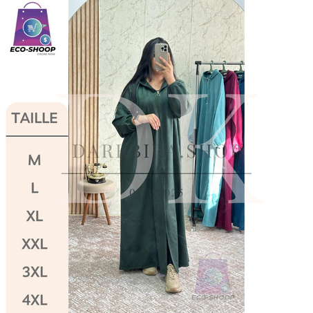 جلابة شتوية بثوب شتوي سخون