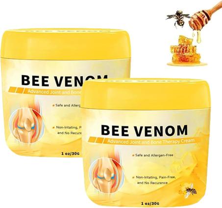 كريم الجلوكوزامين بسمّ النحل لتخفيف آلام المفاصل – Bee Venom Cream