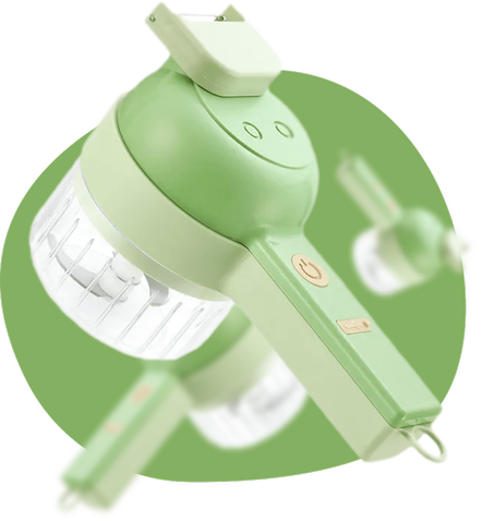 4 in 1 Portable Electric Vegetable Cutter - QAT