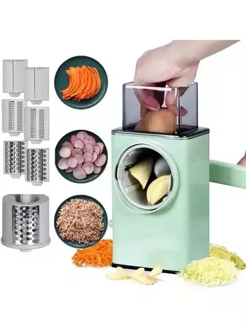 قطاعة خضروات يدوية متعددة الوظائف 4 في 1