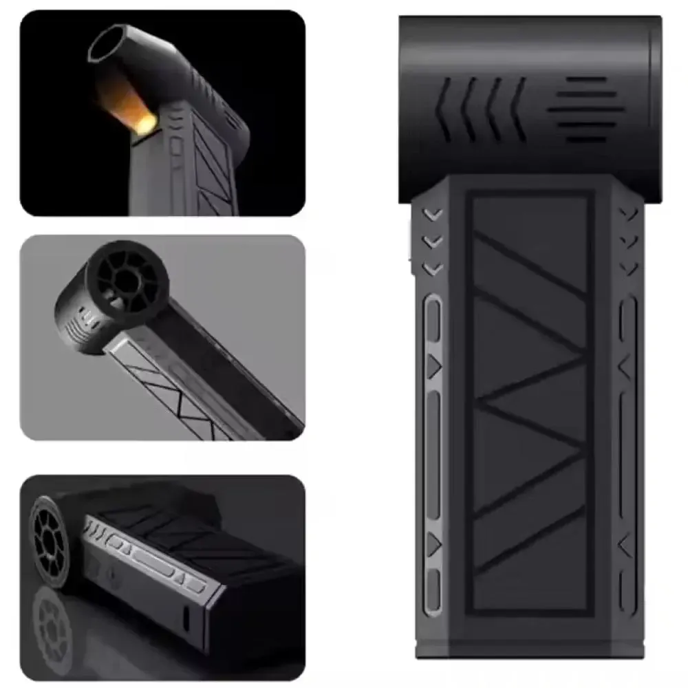 مروحة Turbo X3 التوربينية – قوة هواء خارقة بسرعة 130000 دورة/دقيقة لتنظيف وتجفيف فوري