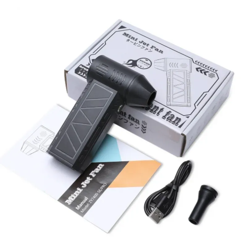 مروحة Turbo X3 التوربينية – قوة هواء خارقة بسرعة 130000 دورة/دقيقة لتنظيف وتجفيف فوري