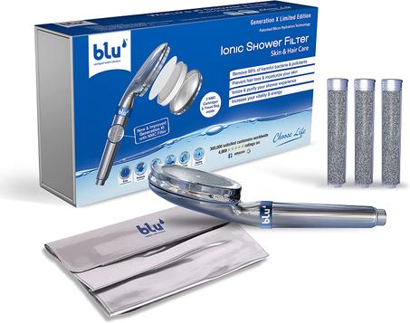 فلتر الاستحمام بلو ايونيك - للعناية بالبشرة والشعر -