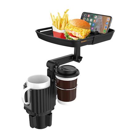 حامل أكواب للسيارة Car Cup Holder With Food Tray مع صينية طعام