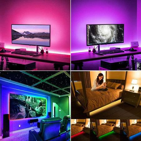شريط LED المضيئ متعدد الألوان