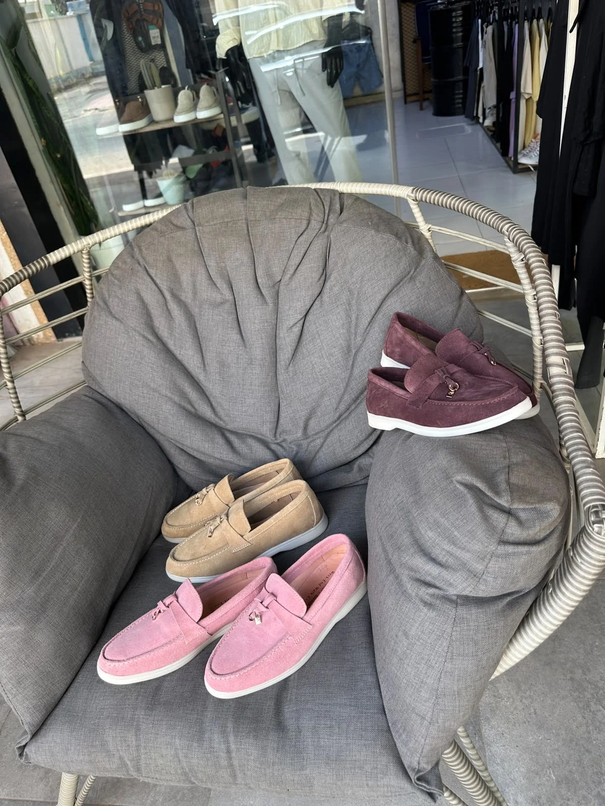 mocassin stepchic cuir Femme