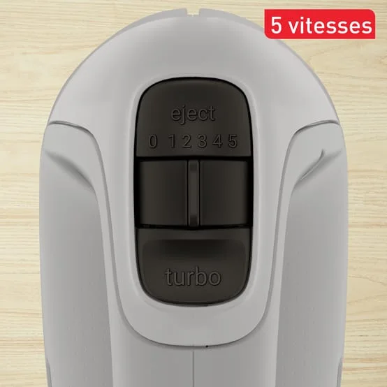 Batteur électrique, 450 W, 5 vitesses