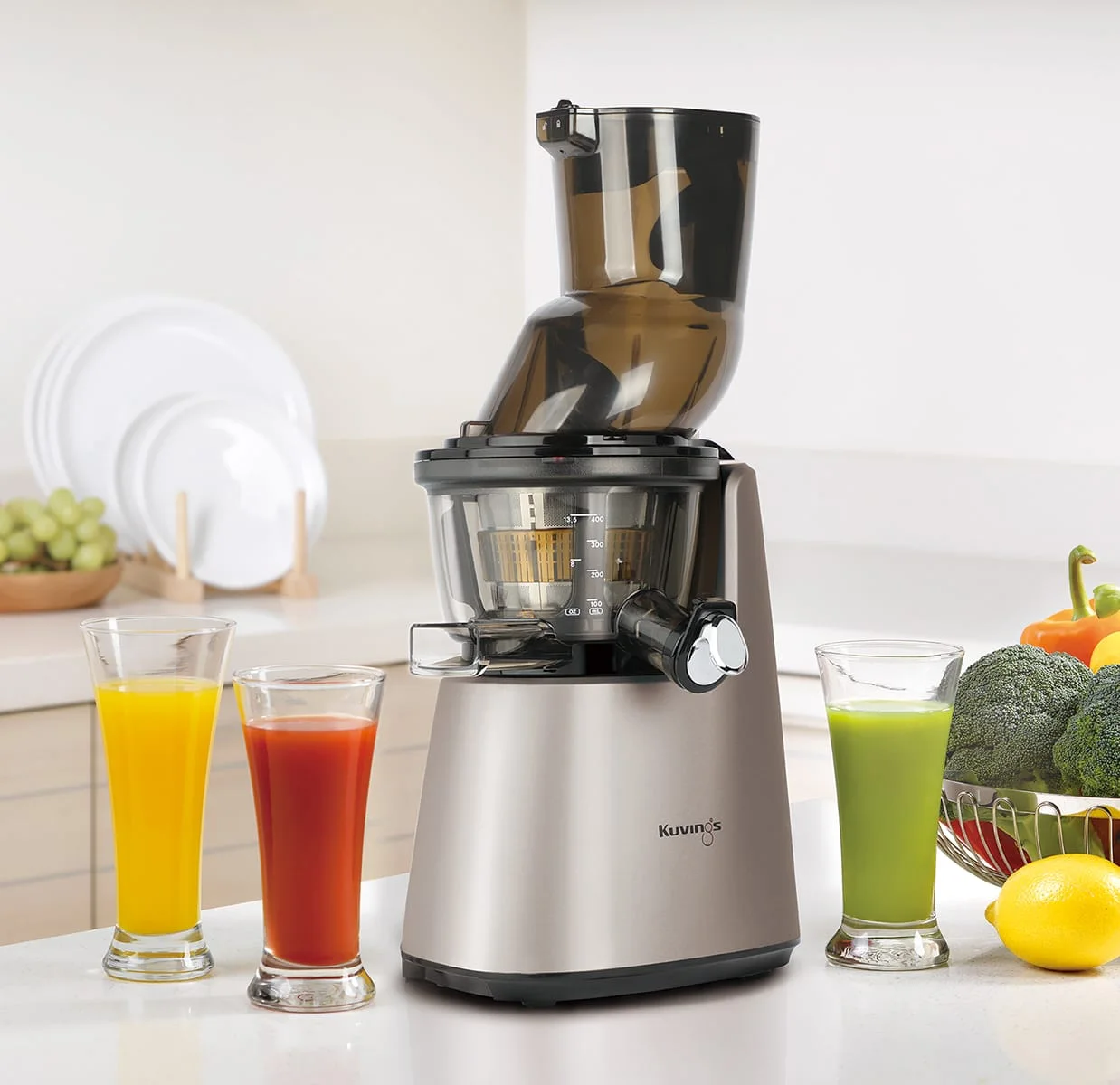 Kuvings - Extracteur de jus -   C9820 - argent