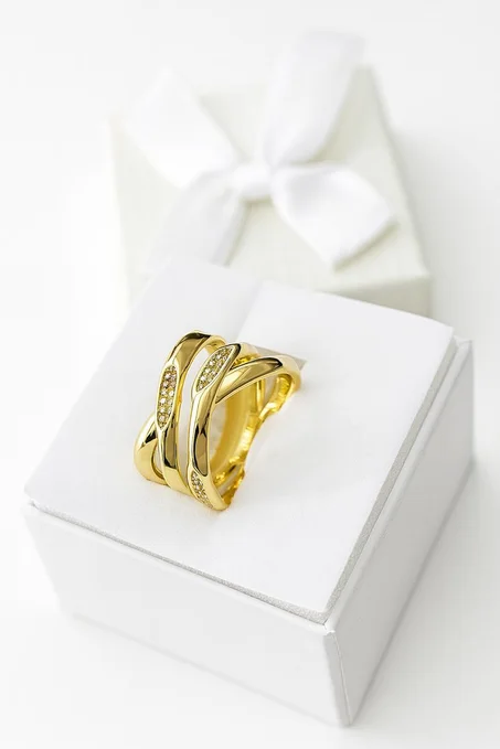 Bague Dorée Élégante