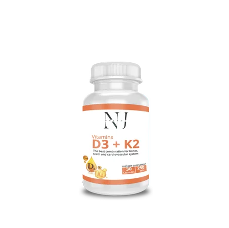 💊 فيتامين D3 + K2 – قوة مزدوجة لصحة العظام والقلب 💊