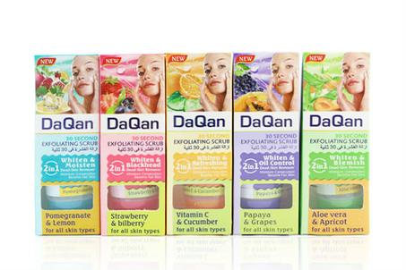 DaQan GOMMAGE VISAGE ET CORPS 2 EN 1