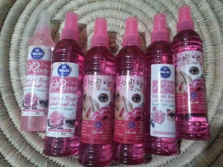 ماء ورد مقطر طبيعي