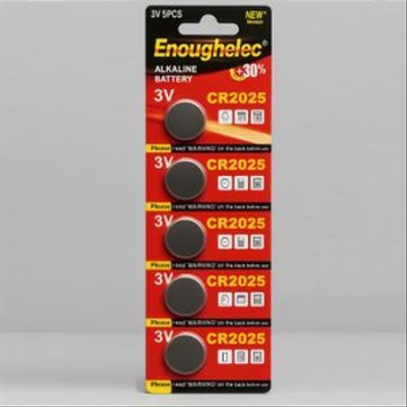 Enoughelec ALkaline Battery 3V CR2025