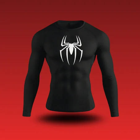 Compression Long Sleeve Shirt SPIDER
