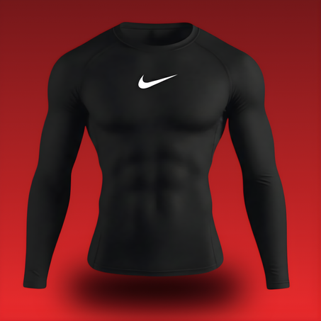 COMPRESSION SHIRT NIKE BLACK FOR MAN‘S