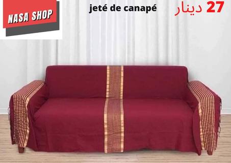Jeté de canapé