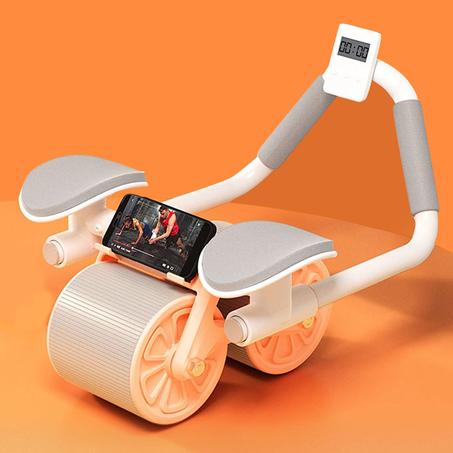 Roue Abdominale à Rebond Automatique – Entraînement Renforcé et Stable