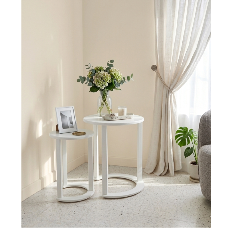 lot de 2 tables gigognes