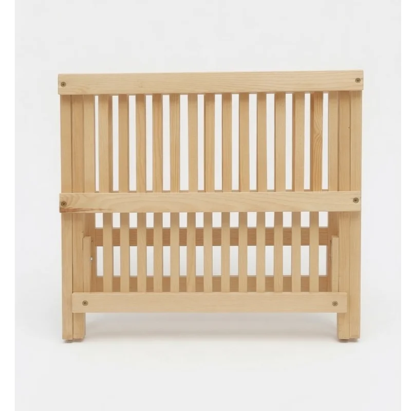Égouttoir à vaisselle pliant en bois