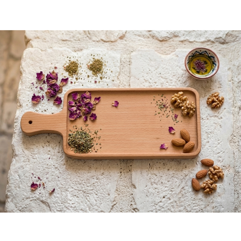 plateau planche en bois dur