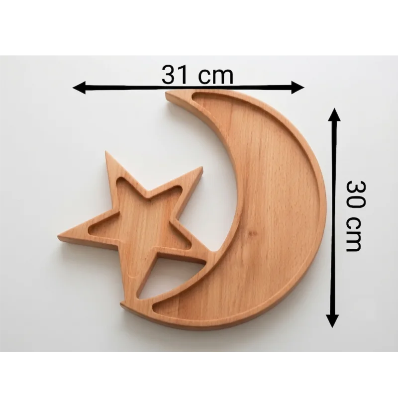 Plateau lune et étoile