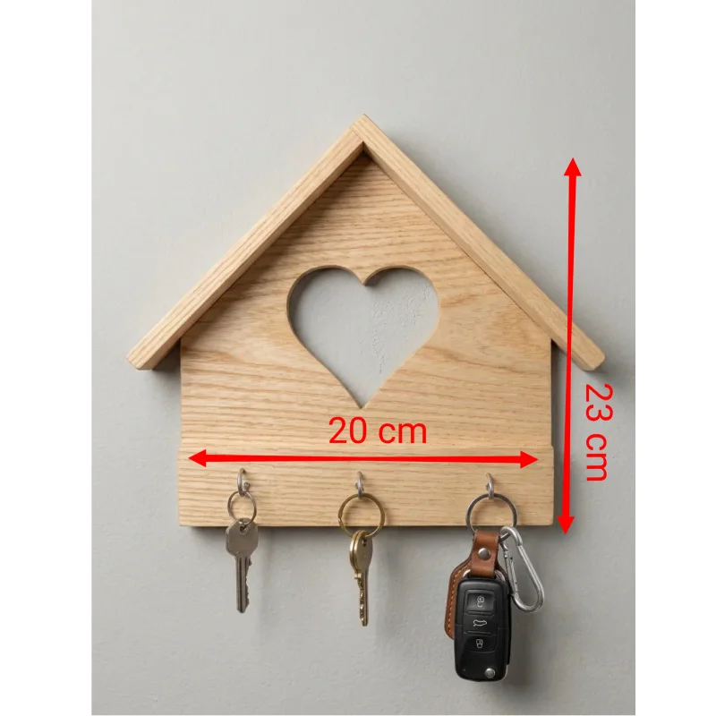 porte-clés en bois