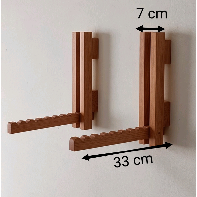 Porte-manteau mural pliable