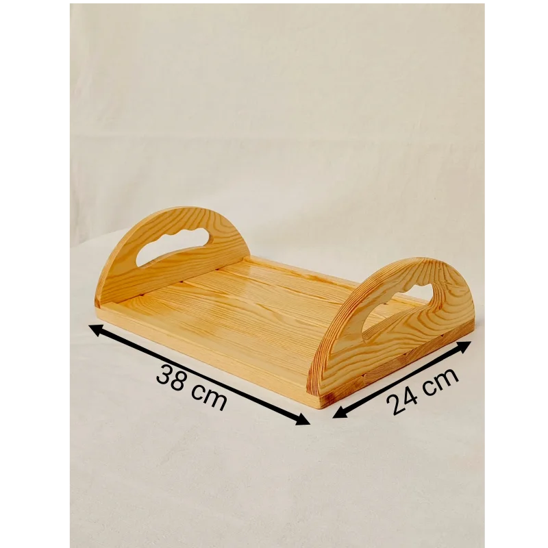 Plateau de Service en Bois