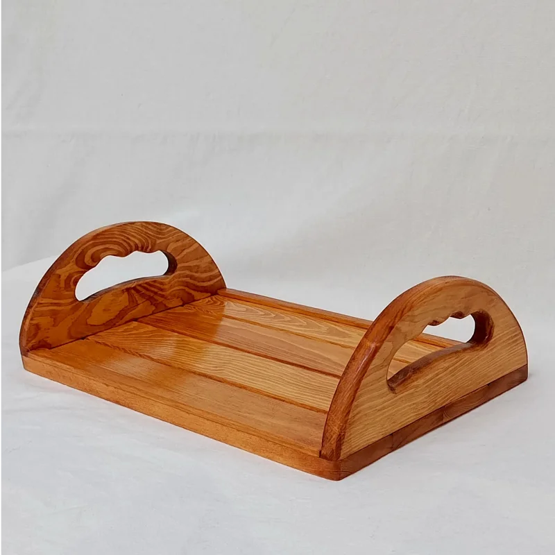 Plateau de Service en Bois