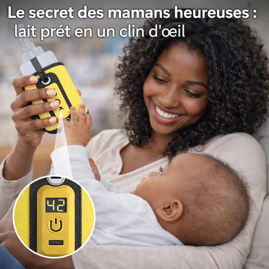 BabyGO®: Kipasha joto cha chupa kinachobebeka - Siri ya Akina Mama Wenye Furaha!
