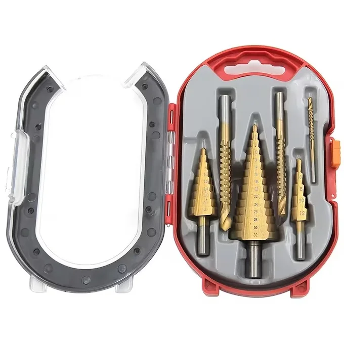 Step Drill Bit Set – Toboa Mashimo kwa Haraka na Usahihi