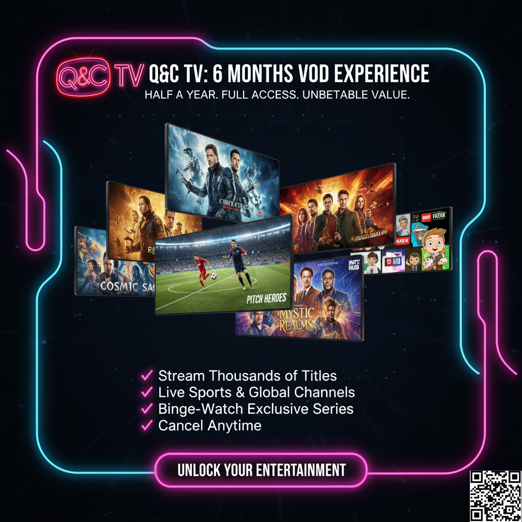 Q & C TV β 6-Month Streaming Pass