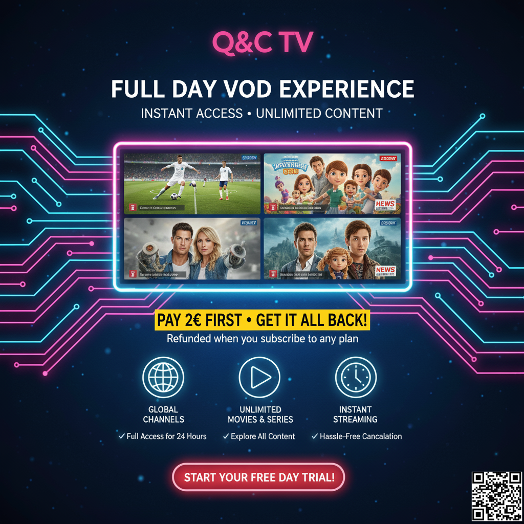 Q & C TV — 1 DAY / 24-Hour Trial Streaming Pass