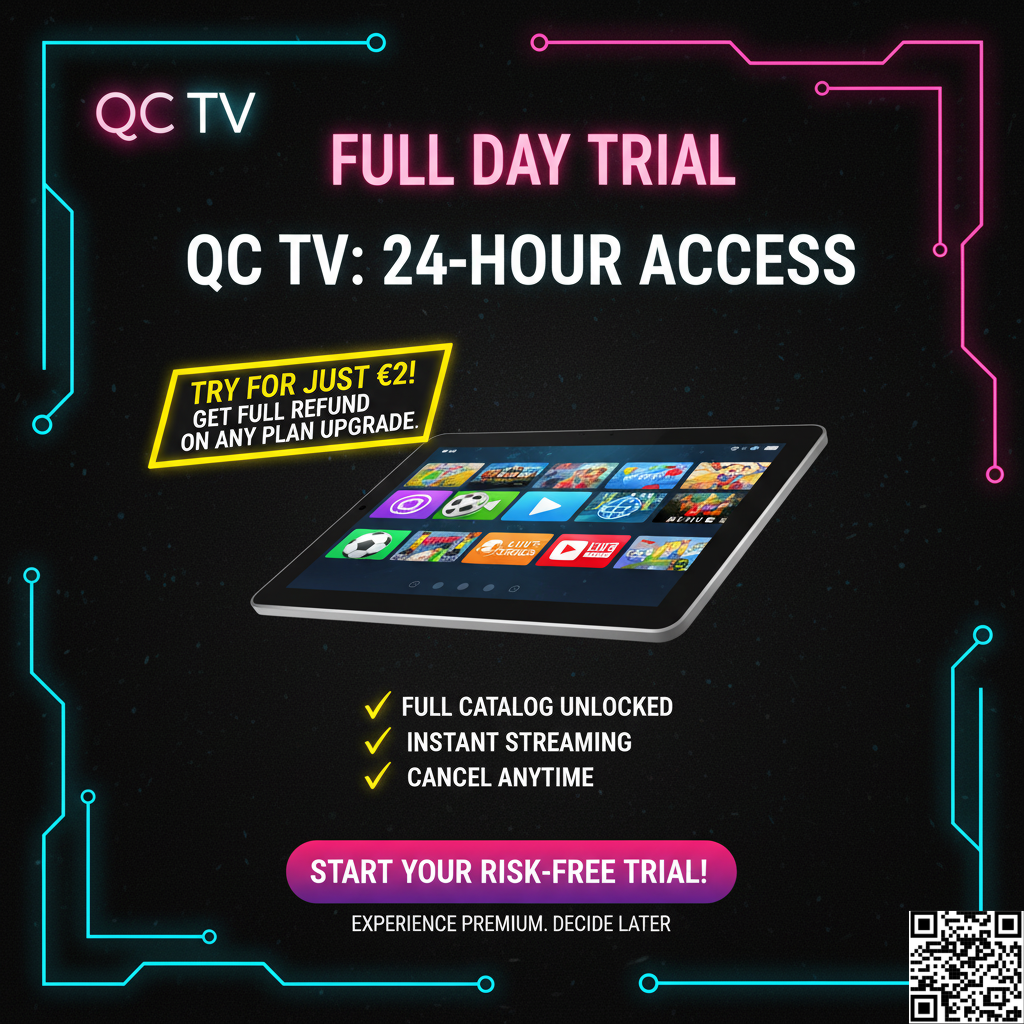 Q & C TV — 1 DAY / 24-Hour Trial Streaming Pass