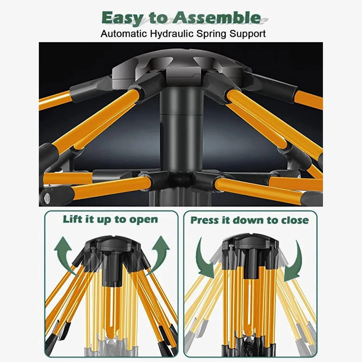 Camping Tent, Lightweight Waterproof Camping Hiking Tent, Automatic Camp Tent Our, Easy Setup, Pop up Tent Desert Camping for Family & Friends, with Removable Rainfly and Carry Bag