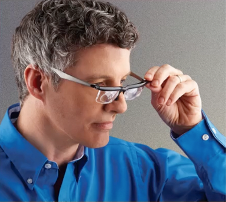 نظارات ذات قوة قابلة للتعديل t