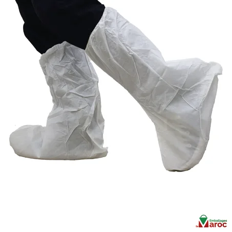 Couvre-bottes jetables imperméables – Protection & praticité (100 PCS)